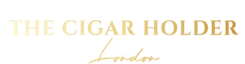 Background image: The Cigar Holder London Logo